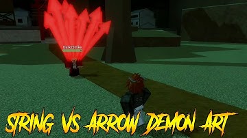 String VS Arrow Demon Blood Art | Demon Slayer RPG 2 Roblox