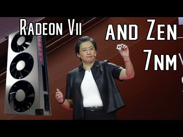 World's First 7nm GPU and 7nm Ryzen confirmed at AMD's CES 2019 keynote class=
