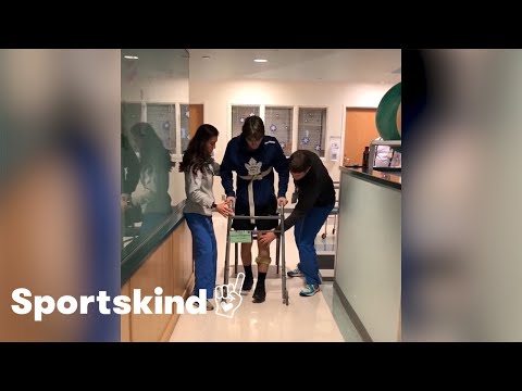 Video: Pet Scoop: Študenti pomagajo delno paraliziranemu sprehodu mačk, Condor izgubi na hokejski igri