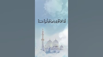 ( لقد كان لكم في رسول الله أسوة حسنة) تلاوة مختارة || سليمان المقيطيب