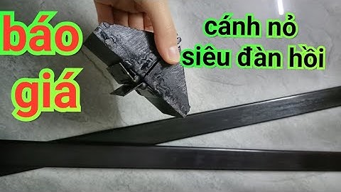 Cánh nỏ sợi thủy tinh siêu đàn hồi loại dày #kenhchiase  #nobanbi #phukiennobanbi