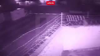 Чечня: Кадры нападения на часть Росгвардии.