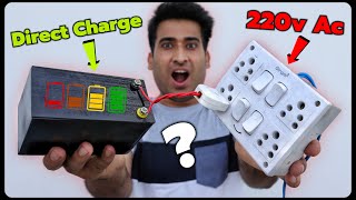 Homemade 12v Battery जो Direct 220v Ac से Charge होगी || Top New Invention