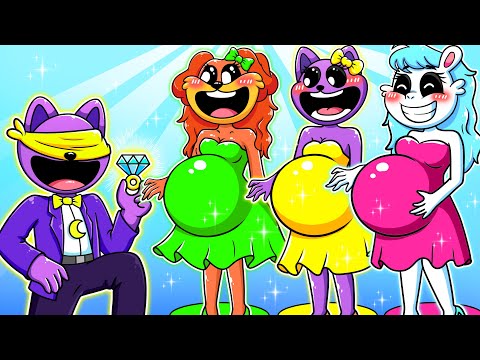 видео: BREWING BABY CUTE PREGNANT! - Who Will Catnap Choose? - SMILING CRITTERS & Poppy Playtime 3Animation