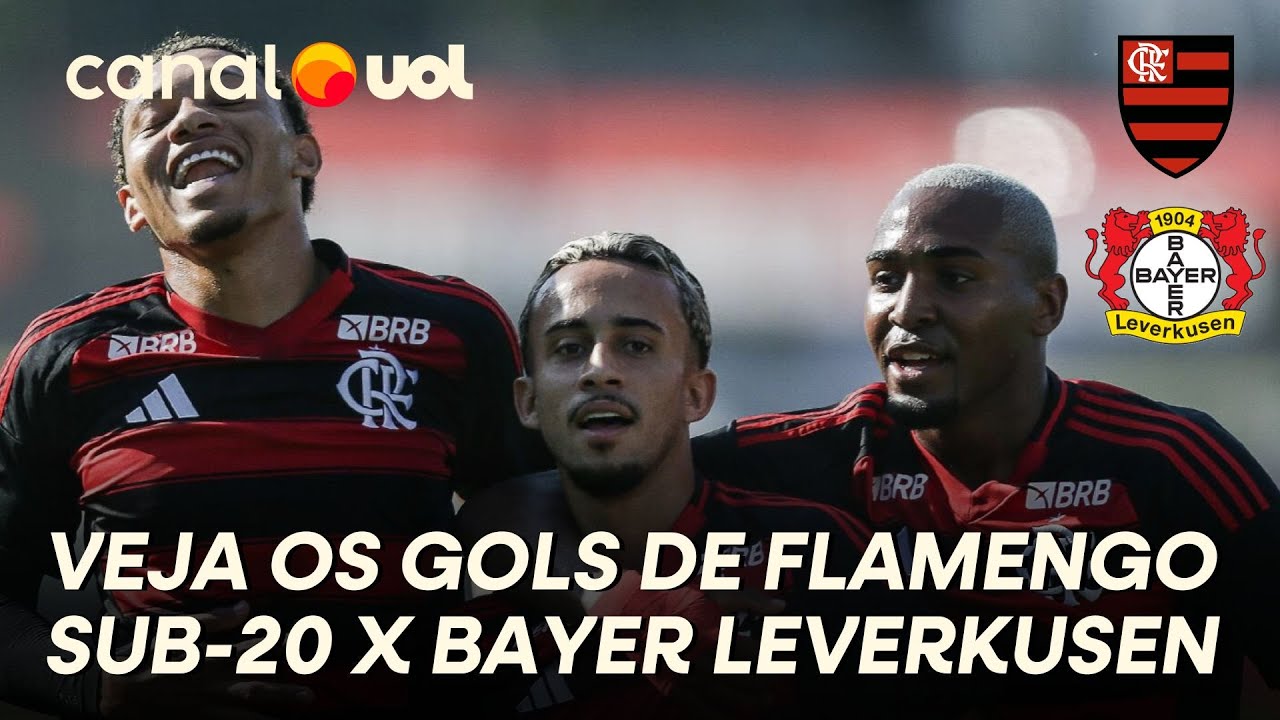 FLAMENGO SUB-20 GOLEIA O BAYER LEVERKUSEN EM AMISTOSO; VEJA OS GOLS DA ...