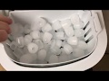 HOMELABS PORTABLE ICE MAKER REVIEW + MAKING ICE (HD 2018)