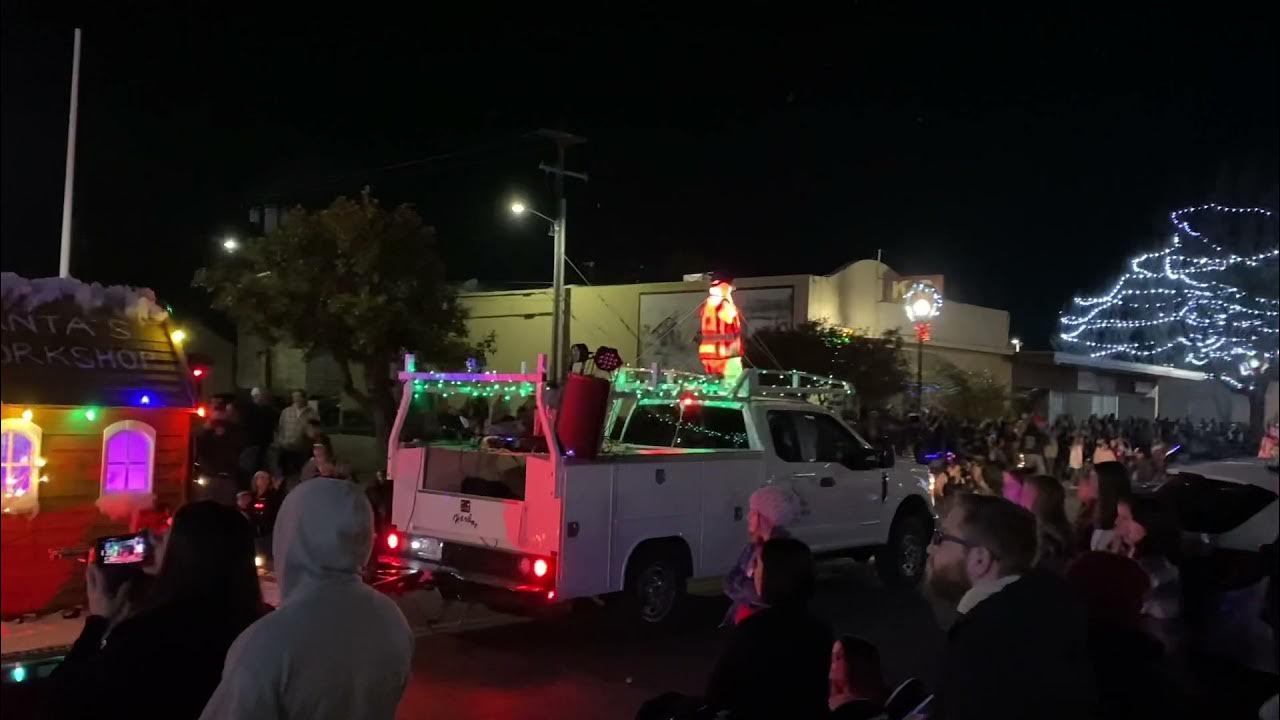 Gridley California Christmas parade of lights🎄🚂 December 2021 YouTube