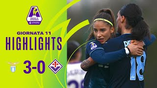 Lazio-Fiorentina 3-0 | Goldoni e Piemonte trascinano le biancocelesti | #SerieAWomenAthora