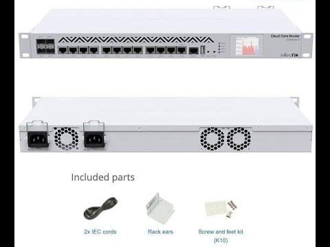 MikroTik CCR 1036 Router configuration 2022