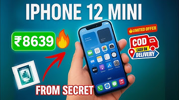 iPhone 12 Mini Only ₹7000 😱 From Secret App | COD Available | Real or Fake Unboxing