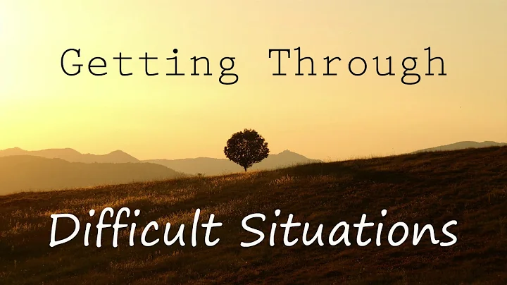 A Guided Meditation for Getting Through Difficult Situations
