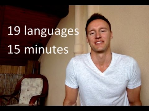 European speaks 19 languages