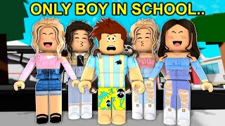 ONLY BOY In All Girls School.. (Roblox Brookhaven)