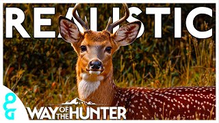 Realistic ROE DEER Hunt, TURNING THE TABLES ON THE RABBIT ARMY | WAY OF THE HUNTER