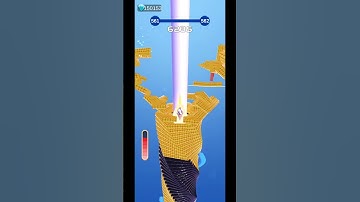 Stack Ball Super Amazing Satisfied ASMR Relaxing Gameplay walkthrough #shorts #youtubeshorts #games