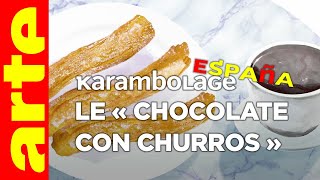 Le « chocolate con churros »  Karambolage España  ARTE