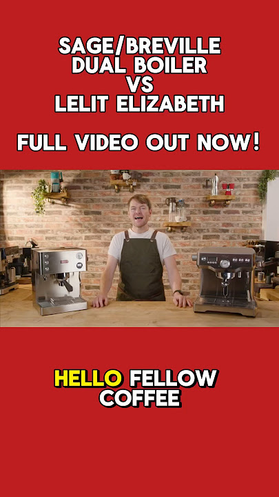Sage/Breville Dual Boiler Vs Lelit Elizabeth- Full Video Out Now! #coffee #coffeemachine #barista