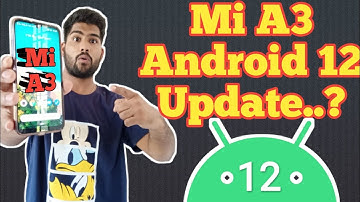 Mi A3 Android 12 Update 2021 | Android 12 Update List 2021 | Techqee Emmi