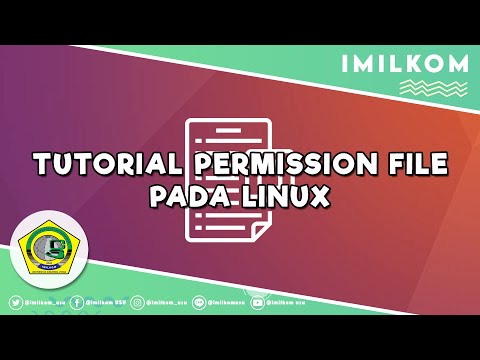Tutorial mengubah Permission File pada Linux