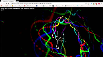 Virtual Poi-ing with the Kinect and WebGL
