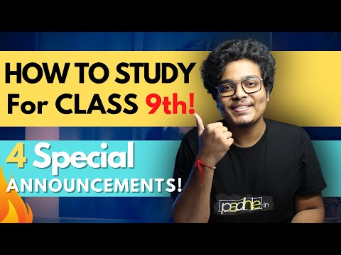 How to Study in Class 9th ! | Class 9 Science, Maths and more | 4 BIG ANNOUNCEMENTS! | 2020-21