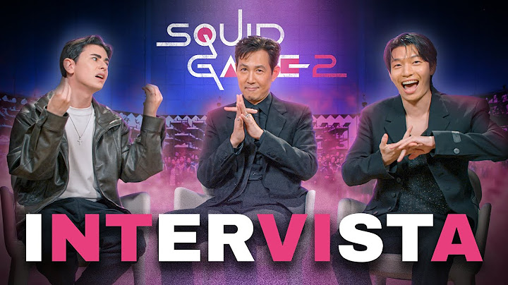 DOMANDE SCOMODE al cast di SQUID GAME 2 *imbarazzo generale*