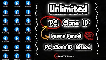 Pc Clone ID Mithod | PC Clone FB ID | PC Clone ID Create | Unlimited Facebook ID Create Method 2025