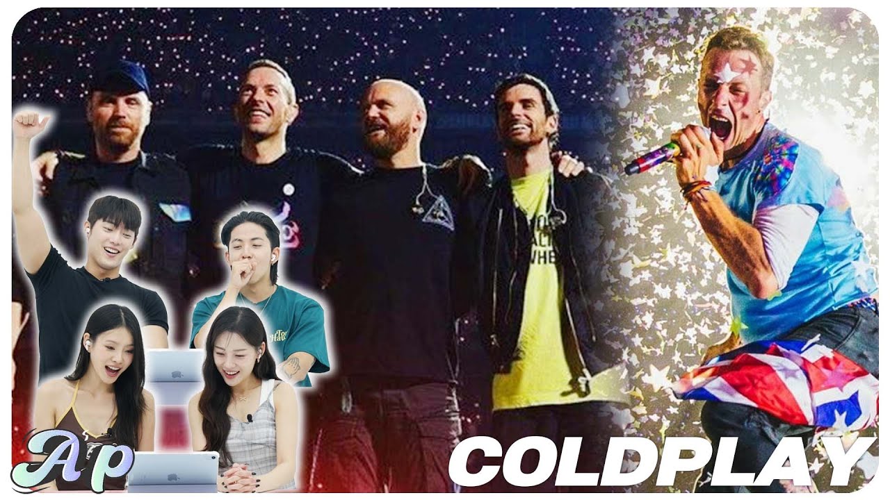 Подлинная реакция корейских артистов на легендарные клипы Coldplay!