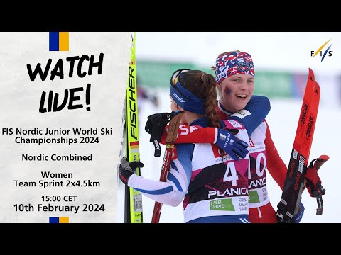 LIVE: FIS Nordic JWSC 2024 Planica - Nordic Combined Women Team Competition 2x4.5 KM