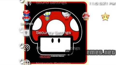 PSP Theme mario by The Wicked Toad PSP-Themes.NET
