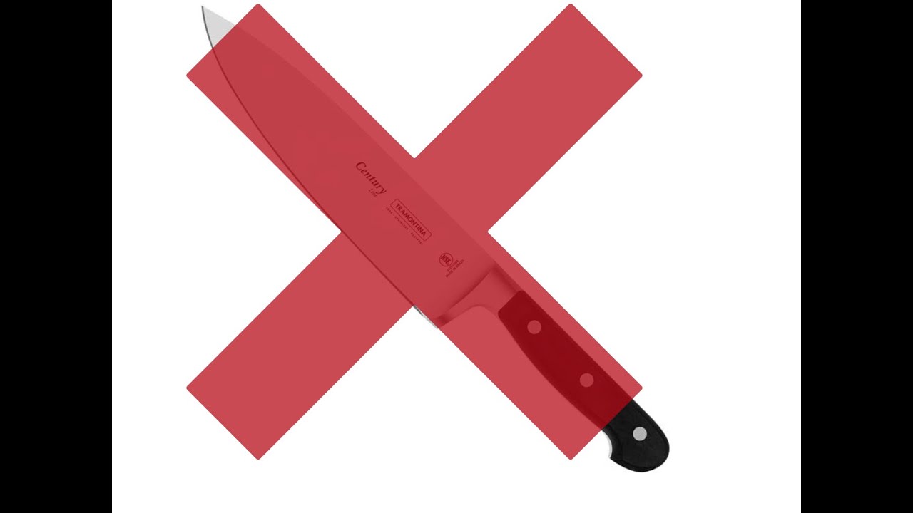 5 motivos para NÃO comprar a Faca Chef Century da Tramontina 8