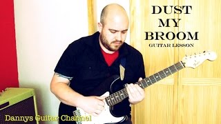 Dust My Broom - Elmore James - Blues Slide Guitar Lesson chords