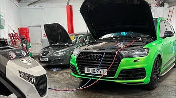 Audi sQ7 2018 replacing front brake pads