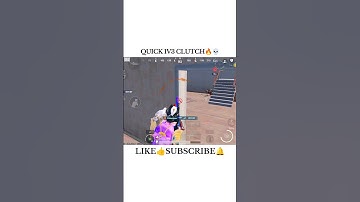 THEY RUSHED...I CLUTCHED😈🔥|QUICK 1V3 CLUTCH💀 #shorts #shortsfeed #foryou #bgmishorts #pubgshorts