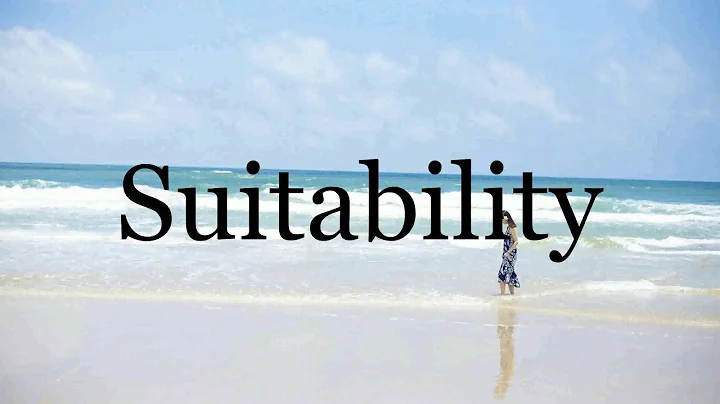 How To Pronounce Suitability🌈🌈🌈🌈🌈🌈Pronunciation Of Suitability