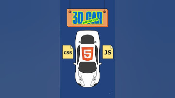 😎3d rotating car with colour changing #webdevelopment