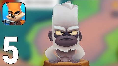 Zooba: Zoo Battle Royale Games Gameplay Walkthrough Part 5 - Bruce Characters [iOS/Android Games]