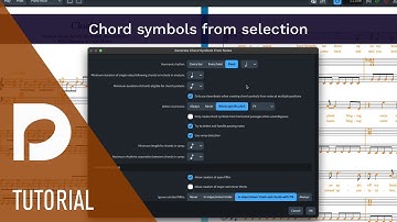 Chord Symbols From Selection | Introducing Dorico 4