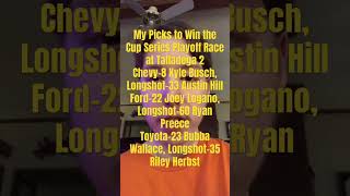 My Picks to Win the 2025 Cup Series Fall Playoff Race at the Talladega Superspeedway (YellaWood 500)