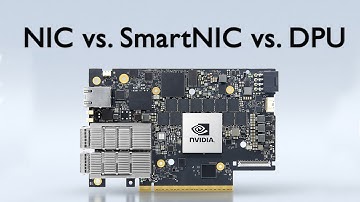 NIC vs. SmartNIC vs. DPU