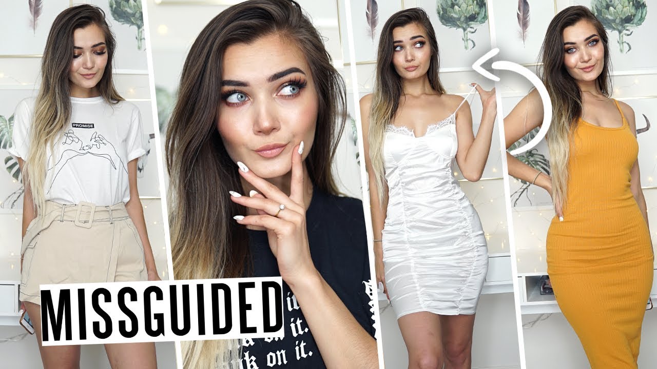 HUGE MISSGUIDED SUMMER CLOTHING TRY ON HAUL! AD - YouTube