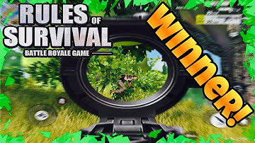 [Rules of Survival] Gameplay - I WON! - iOS/Android EP: #2