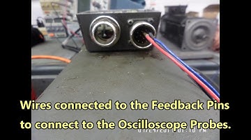 Testing the Siemens Servo Motor Three-Phase-Tacho-Generator