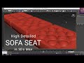 3D Max Sofa Seat | 3D Max Tutorial in Hindi | Allrounder Bhai