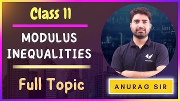 Modulus Inequalities Class 11 | RD SHARMA | JEE Basics