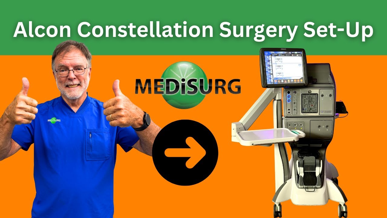 Alcon Constellation Surgery Set-Up w/ MEDiSURG