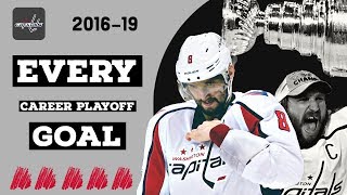 Alex Ovechkin (#8) | EVERY Playoff Goal from 2016-19