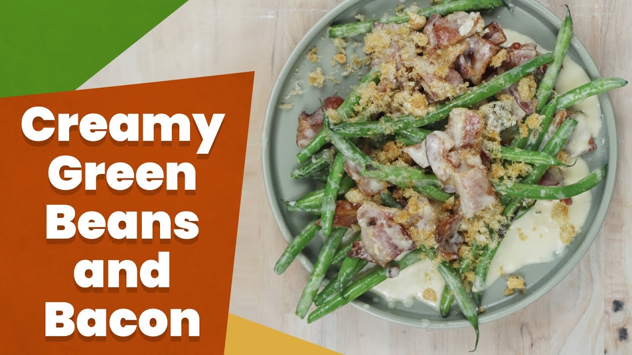 Keto Creamy Green Beans And Bacon Recipe - Youtube