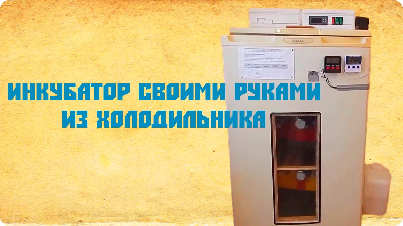Как самому сделать инкубаторное устройство из холодильника? Обучающее видео