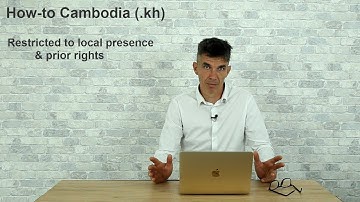How to register a domain name in Cambodia (.kh)